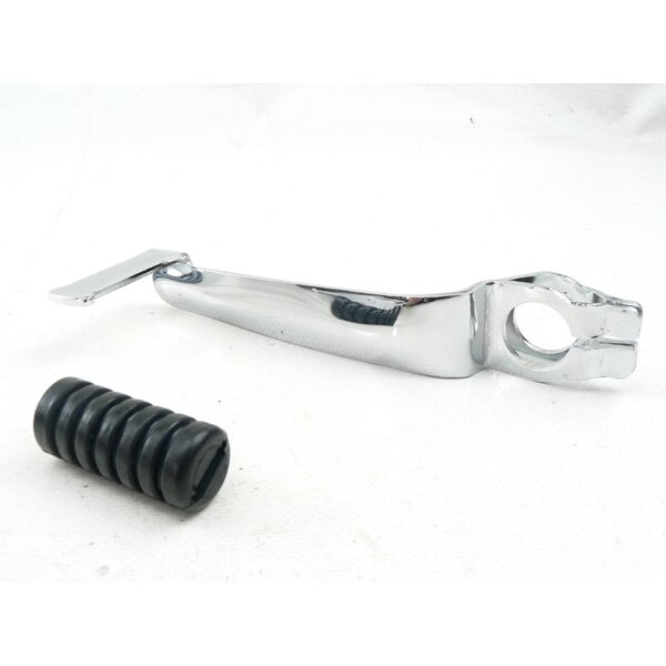 Fuschalthebel mit Gummi Simson S51, S70 chrom