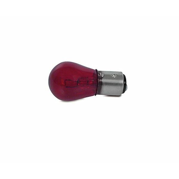 Kugellampe 12V 21W BA15s (rot)