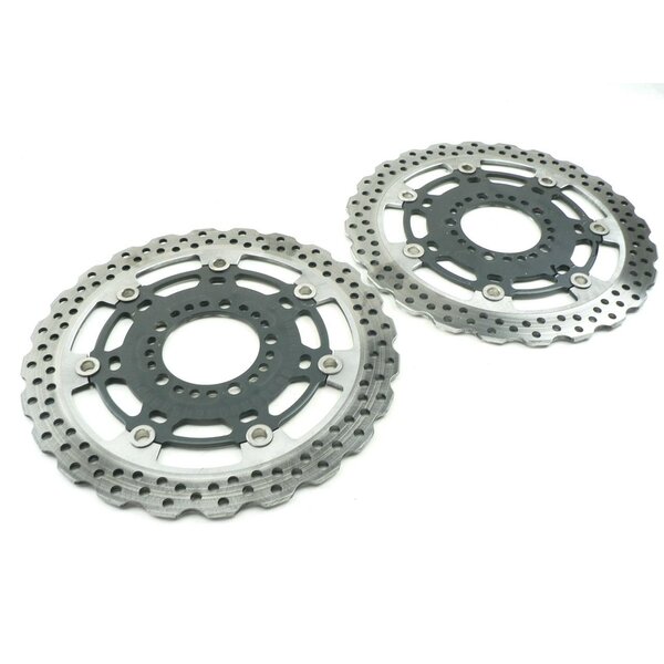 Kawasaki Z 800 D ZR800C Bremsscheiben Satz Vorderrad 4,9 mm / front brake disc set