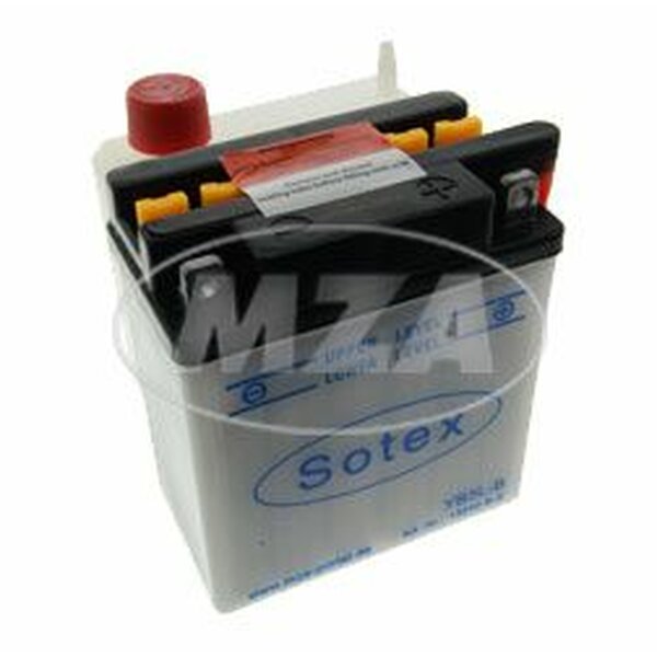 Batterie 12V 3Ah - YB3L-B  - inkl. Batteriesäure - z.B. für KR51, Umrüstsatz VAPE