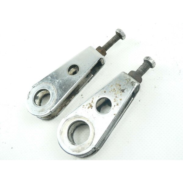 Honda CM 200 T MC01 Kettenspanner Satz / driving chain adjuster set