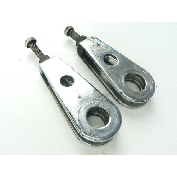 Honda CM 200 T MC01 Kettenspanner Satz / driving chain adjuster set