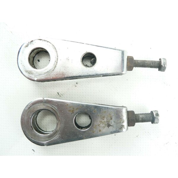 Honda CM 200 T MC01 Kettenspanner Satz / driving chain adjuster set