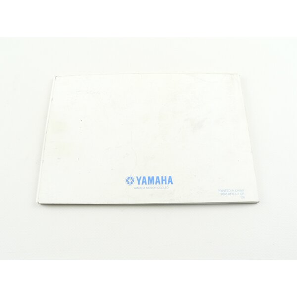 Yamaha YBR 125 RE03 Betriebsanleitung Gebrauchsanleitung / owners manual