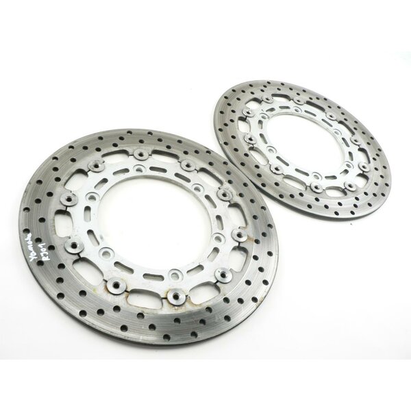 Yamaha XJ 600 RJ01 Bremsscheiben Satz Vorderrad 4,9 mm / front brake disc set