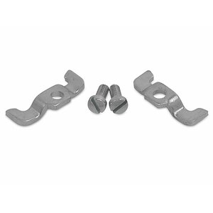 SET 2x Befestigungskrallen + Anbauteile f. Grundplatte -...