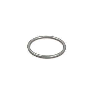 Krmmerdichtung 37x43 mm, Alu - fr MZ ETZ, TS, ES 125 +...