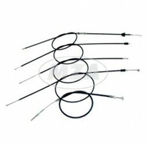 Set - 5x Bowdenzüge, schwarz, Simson SR50, SR80 -...