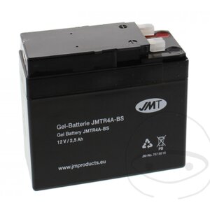 Batterie 12V 2,5 Ah - YTR4A-BS Gel JMT Simson SR4-2,...