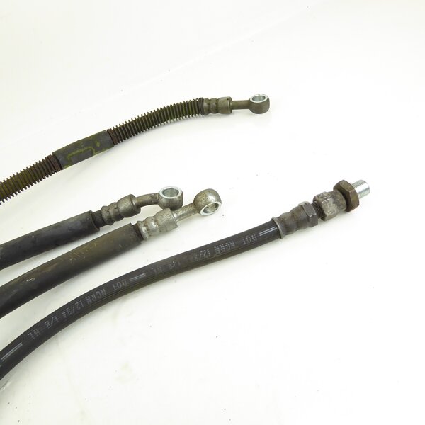 Suzuki GSX 550 E GN71D Bremsleitung Satz / brake hose set