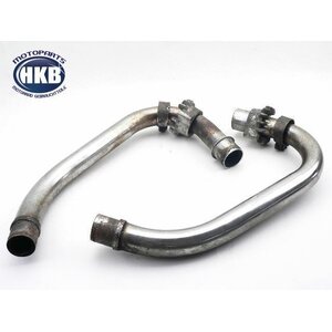 Honda CB 450 N PC14 Krmmer Satz Auspuff Motor / exhaust
