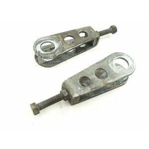 Kawasaki Z 400 J KZ400J Kettenspanner Satz / chain...